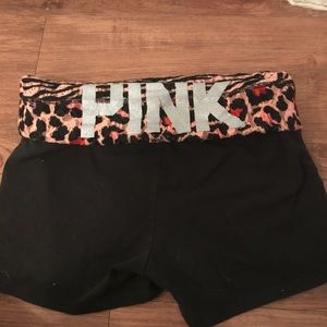 Victoria secret yoga shorts.